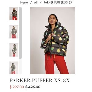 RARE Rachel Antonoff olive puffer coat
